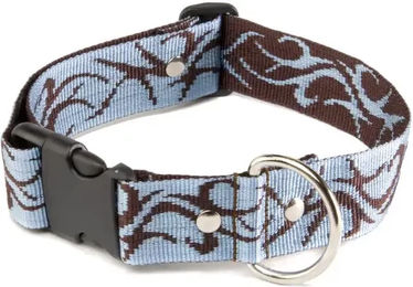 Produktbild von Hundehalsband Alter Ego Tatoo Gurtband Blau Bunt Größe L