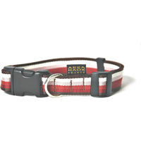 Produktbild von Hundehalsband ARKA Haok Gurtband 15 mm Rot Bunt 15/25-36 cm