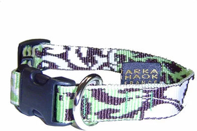 Produktbild von Hundehalsband Arka Haok Jasmin Grün Bunt 45/72 cm