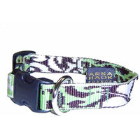 Produktbild von Hundehalsband Arka Haok Jasmin Grün Bunt 45/72 cm