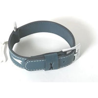 Produktbild von Hundehalsband aus Leder von Martin Sellier in Grau 30/50 cm