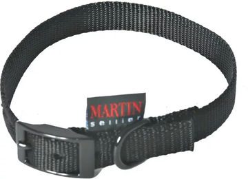 Hundehalsband aus Nylon von Martin Sellier in Schwarz – Bild 1 von 1