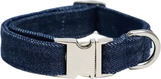 Hundehalsband aus Salsa Jeans Denim – Bild 1 von 1