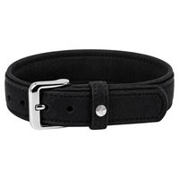 Produktbild von Hundehalsband Boston V2 aus Leder Schwarz 65 cm x 40 mm