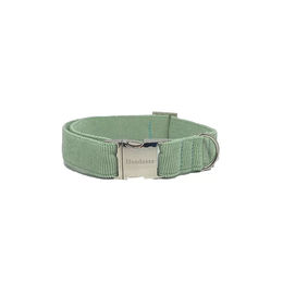 Hundehalsband Cord Grün Mint XS für Welpen – Bild 1 von 1