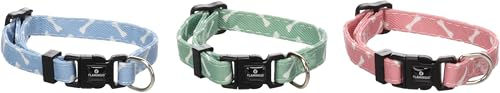 Hundehalsband Flamingo Sari für Welpen aus Nylon in Bunt Größe XXS 15-25cm – Bild 1 von 6