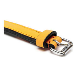 Produktbild von Hundehalsband Gloria aus Kunstleder Gelb 40 x 2 cm - 250 g
