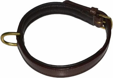 Produktbild von Hundehalsband Hekktor aus Leder in Braun XL für erwachsene Hunde