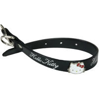 Produktbild von Hundehalsband Hello Kitty aus Kunstleder in Schwarz