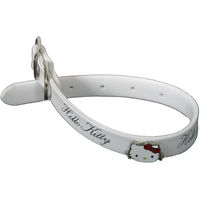 Produktbild von Hundehalsband Hello Kitty aus Kunstleder in Weiß 20/40 cm