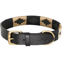 Produktbild von Hundehalsband HV Polo Chaya aus Leder in Schwarz Größe S