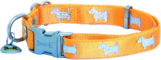 Produktbild von Hundehalsband Image Happy Angel aus Nylon in Orange 20/40-55 cm
