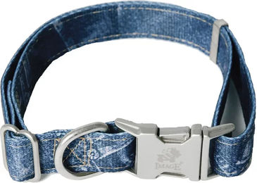 Produktbild von Hundehalsband Image Jeans Blau Größe L