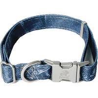 Produktbild von Hundehalsband Image Jeans Blau Größe L