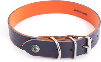 Produktbild von Hundehalsband Martin Sellier Allure aus Leder 47 cm Grau Blau