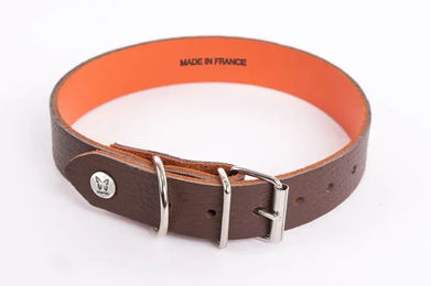 Produktbild von Hundehalsband Martin Sellier Allure aus Leder in Braun 47 cm