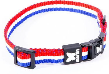 Produktbild von Hundehalsband Martin Sellier aus Nylon in Blau Bunt 45/65 cm