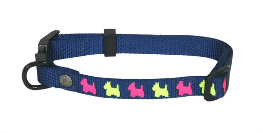 Produktbild von Hundehalsband Martin Sellier aus Nylon in Blau Größe S