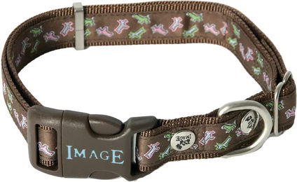 Produktbild von Hundehalsband Martin Sellier Bayadere Bunt Braun Gurtband 25/50-70 cm