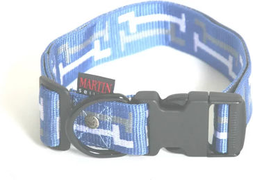 Produktbild von Hundehalsband Martin Sellier Clepsy Blau Nylon XL
