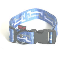 Produktbild von Hundehalsband Martin Sellier Clepsy Blau Nylon XL