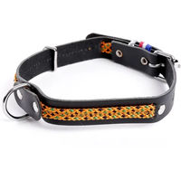 Produktbild von Hundehalsband Martin Sellier Colorado aus Leder in Orange oder Schwarz 14/40 cm