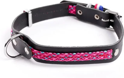 Produktbild von Hundehalsband Martin Sellier Colorado aus Leder in Rosa oder Bunt 14/36 cm