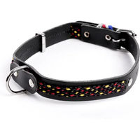 Produktbild von Hundehalsband Martin Sellier Colorado aus Leder Schwarz 14/36 cm