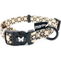Produktbild von Hundehalsband Martin Sellier Croix aus Polyester in Beige Bunt Größe M