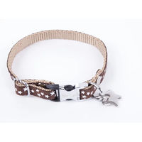 Produktbild von Hundehalsband Martin Sellier Etoiles Braun XS