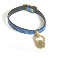 Produktbild von Hundehalsband Martin Sellier Granite aus Kunstleder in Grau und Blau