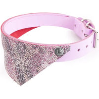 Produktbild von Hundehalsband Martin Sellier Malibu aus Kunstleder 47 cm in Grün oder Rosa