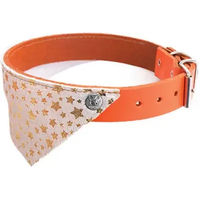 Produktbild von Hundehalsband Martin Sellier Miami aus Kunstleder in Rot und Orange 25 cm