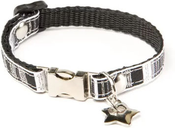 Produktbild von Hundehalsband Martin Sellier mit Strass in Schwarz Größe XS