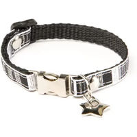 Produktbild von Hundehalsband Martin Sellier mit Strass in Schwarz Größe XS