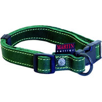 Produktbild von Hundehalsband Martin Sellier Nature aus Leder in Grün 20/40-55 cm