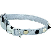 Produktbild von Hundehalsband Martin Sellier Pearl aus Kunstleder in Grau Silber Größe XS