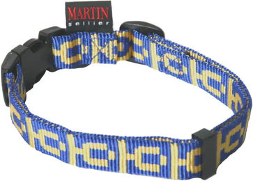Produktbild von Hundehalsband Martin Sellier Santa Blau Gurtband 20/40-55 cm