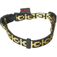 Produktbild von Hundehalsband Martin Sellier Santa Bunt Gelb 20/40-55 cm