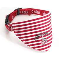 Produktbild von Hundehalsband mit Dreiecktuch 1. FC Köln in Rot Größe M