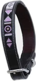 Produktbild von Hundehalsband Pénélope Pearl aus Leder 30 cm