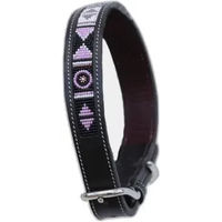 Produktbild von Hundehalsband Pénélope Pearl aus Leder 30 cm