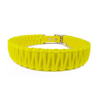 Produktbild von Hundehalsband Tierluxe Lori Paracord Gelb Neon XS Wasserabweisend