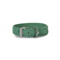 Produktbild von Hundehalsband Toronto Loaf aus Leder in Grün B 25 mm L 40 cm