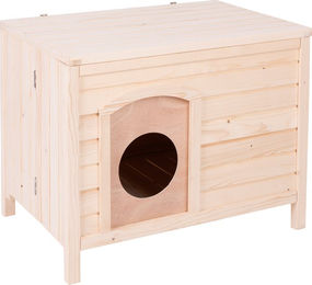 Produktbild von Hundehütte Bruno von zooplus aus Holz in Größe S (B 75 x T 51 x H 59 cm)