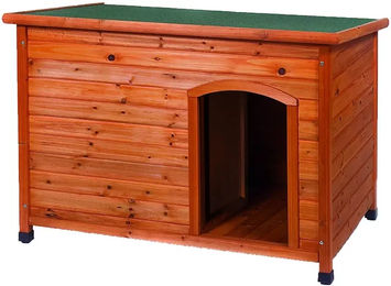 Produktbild von Hundehütte Duvoplus Woodland Balton 1 Classic aus Holz in Braun wasserdicht
