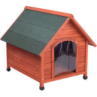 Produktbild von Hundehütte Spike Comfort aus Holz Größe L wasserabweisend