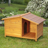 Produktbild von Hundehütte Spike Special von zooplus aus Holz in Braun Größe L wasserdicht