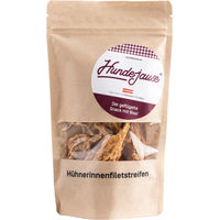Produktbild von Hundejause Hühnerinnenfiletstreifen ohne Konservierungsstoffe 100 g