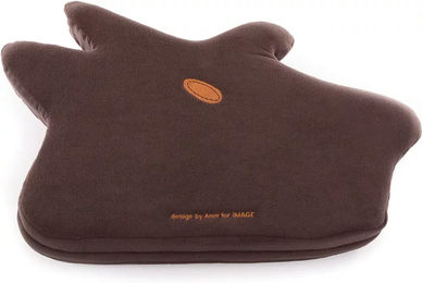 Produktbild von Hundekissen Happy Dog Image Soft aus Plüsch in Braun